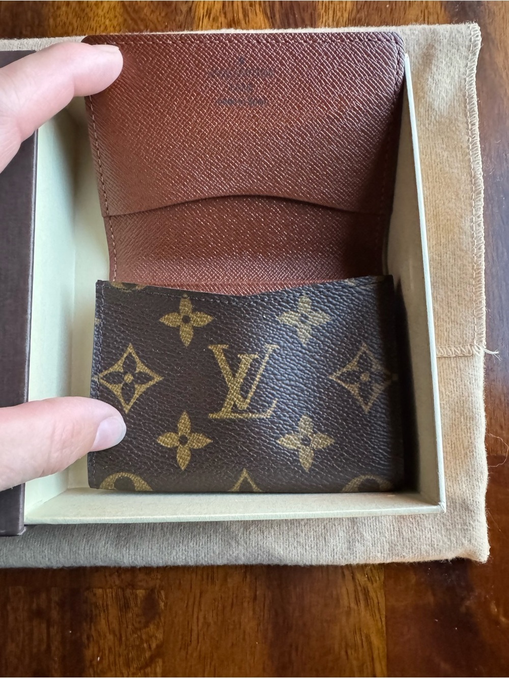Louis Vuitton Monogram Canvas Wallet - Brown & Gold - Picture 2 of 7
